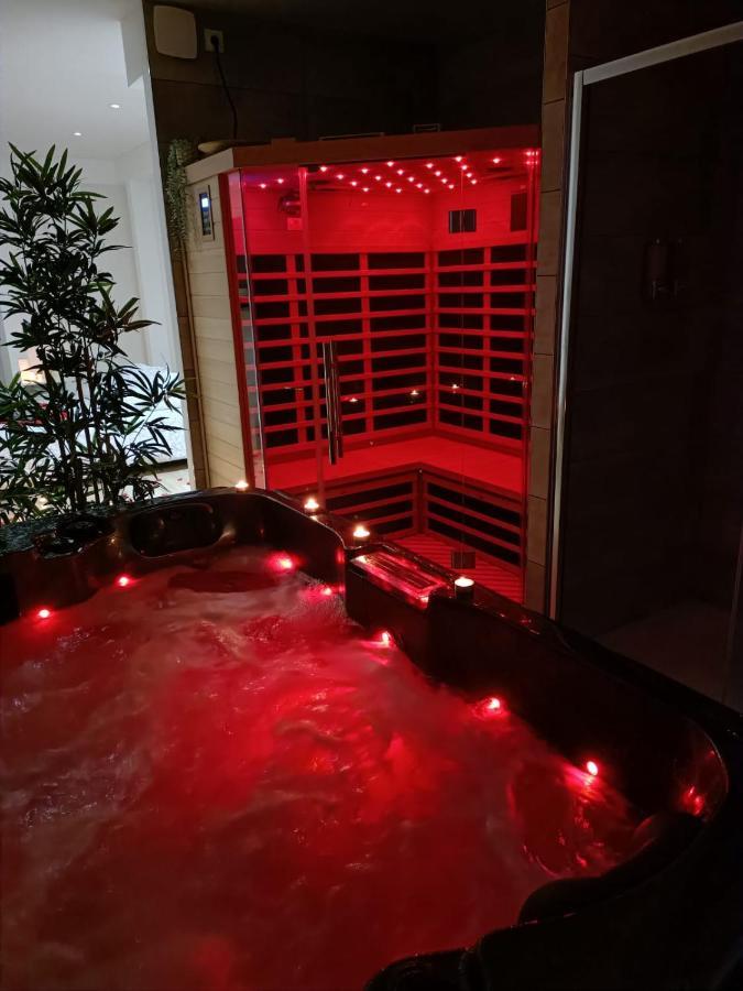 Spa Appartement O Temps Suspendu Reims Centre Sauna Et Jacuzzi Buitenkant foto