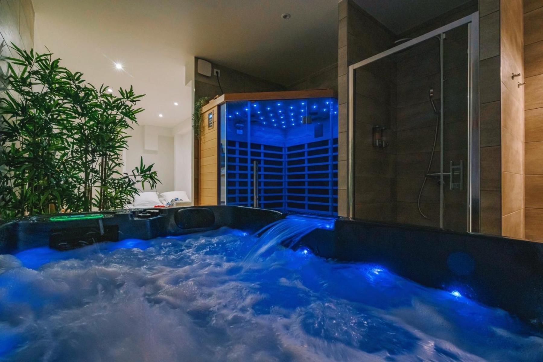 Spa Appartement O Temps Suspendu Reims Centre Sauna Et Jacuzzi Buitenkant foto