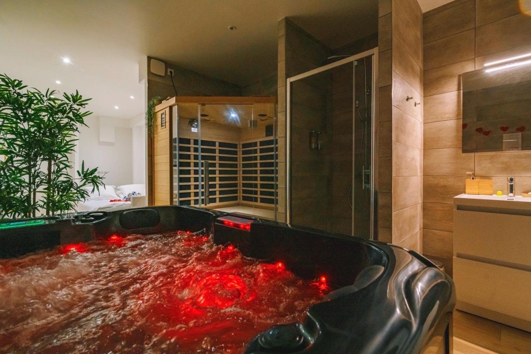 Spa Appartement O Temps Suspendu Reims Centre Sauna Et Jacuzzi Buitenkant foto